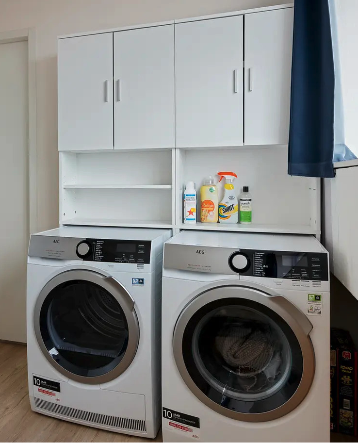 Laundry cabinets