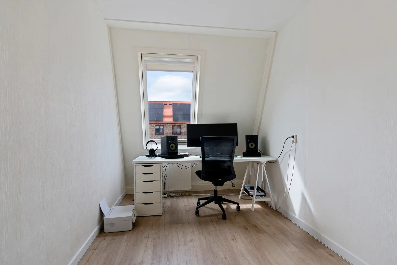 Desk with office chair